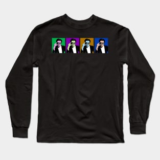 Sebastian Stan Andy Warhol Long Sleeve T-Shirt